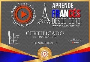 Curso de francés certificado