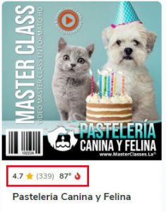 Curso pastelería canina y felina de Diana Fonseca en Hotmart