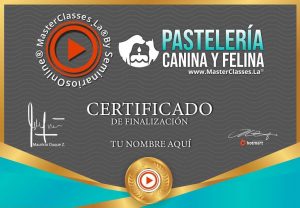 Pasteleria canina curso certificado