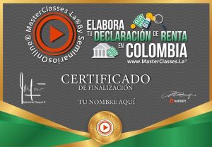declaracion de renta 2021 colombia certificado