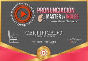 Master en ingles profesional certificado