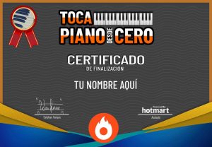 curso de piano online certificado