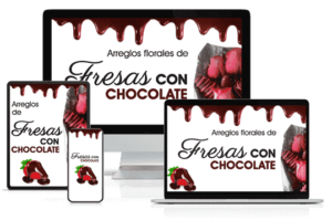 Curso arreglos florales de fresas con chocolates Carolina Matheus