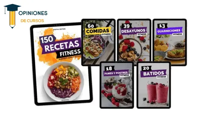 ¿Dónde descargar el libro 150 recetas fitness en PDF gratis?