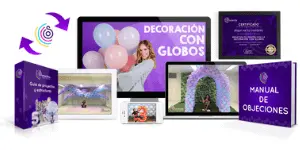 Curso Monetiza tu Pasión con la Decoración con Globos Yessica Oviedo 300 X 150