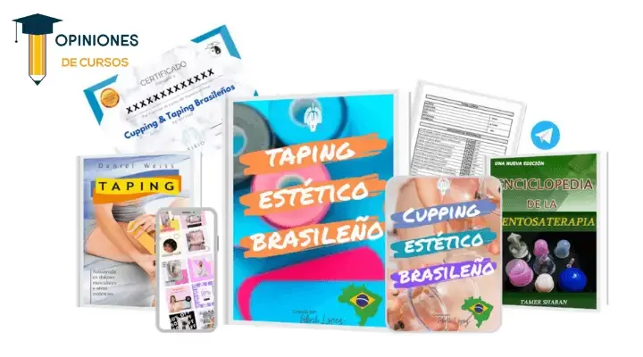 Cupping y Taping Brasileño: ¿Un buen Curso de Ventosas & Kinesiotape Online en 2022?