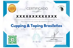 Curso de Cupping y Taping Brasileño certificado