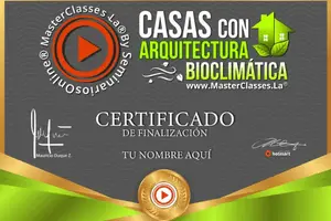 Curso de casas bioclimáticas certificado 300 X 200