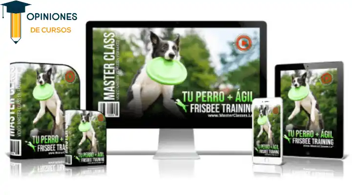 Opiniones del curso Tu perro más ágil Frisbee Training de Geo Rojas y Exerdog en Hotmart