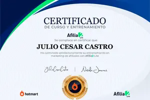 Certificado del Curso Afilia2LITE Natalia Jiménez Colombia 300 X 200