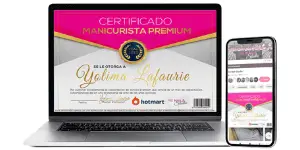 Manicurista Premium en Acrílico certificado digital 300 X 150