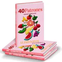 bono gratuito Ebook en PDF de 40 Patrones de Amigurumis de Alimentos, frutas y verduras descargar 200 X 200