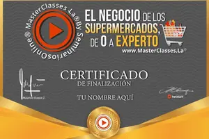 Curso certificado El Negocio de los Supermercados de Cero a Experto Hotmart 300 X 200