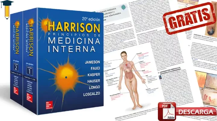 Dónde descargar el libro Harrison Principios de la Medicina Interna 20va edición PDF gratis desde Google Drive