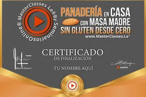 Panadería en Casa con Masa Madre sin Gluten desde Cero curso online certificado 300 X 200
