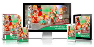curso Navidad Productiva Con Porcelana Fría 2D Y 3D hotmart 300 X 150