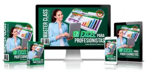 curso de Excel para Profesionistas en Hotmart de Claudia Martínez 300 X 150