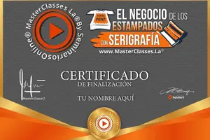 curso online certificado de estampados en serigrafía textil 300 X 200
