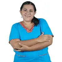 Sandra Castro instructora del curso de lazos y moños en hotmart 200 X 200