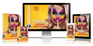curso Maquillaje de Fantasía Como Negocio para Eventos Hotmart 300 X 150
