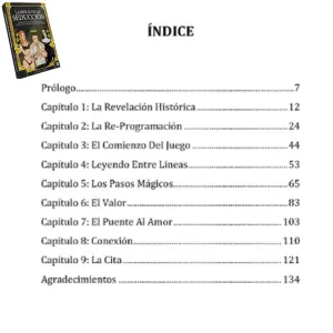índice del ebook en pdf La Biblia de la seducción Tomás Labarere