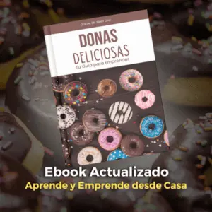 libro Ebook Donas Deliciosas Tu Guía para Emprender