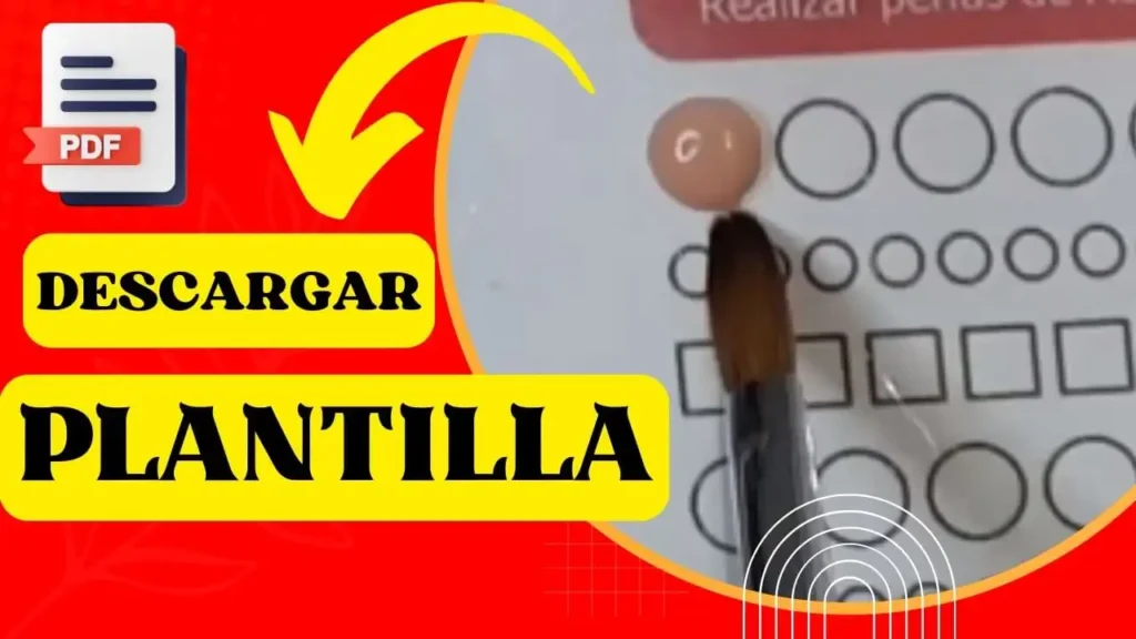 PRÁCTICA de CONTROL de PERLAS de ACRÍLICO y Manejo del Pincel CONSISTENCIA PERFECTA